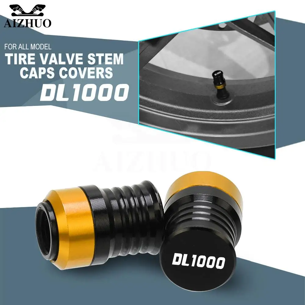 

Motorcycle Wheel Tire Valve Stem Caps Airtight Covers For Suzuki DL1000 V-STROM 2002-2019 DL 1000 VStrom 2018 2017 2016 2015 14