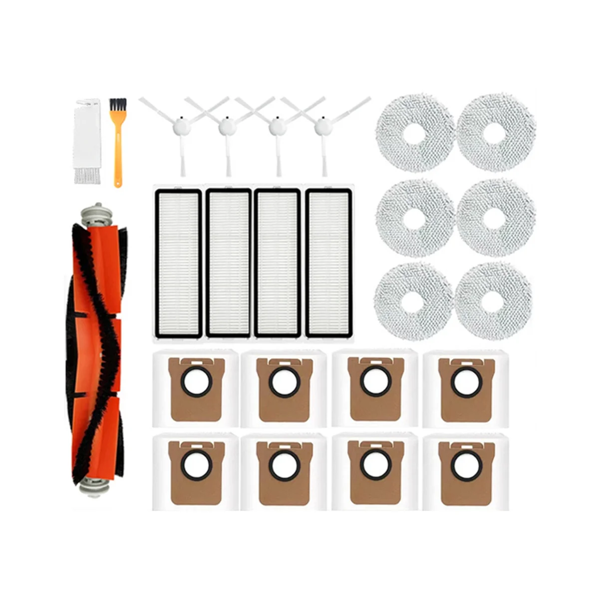 

For L10S Ultra S10 S10 Pro Omni X10+ Robot Vacuum Cleaner Replacement Spare Parts Brush Filter Mops