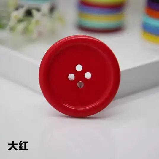 20 шт./партия резиновые кнопки с 4 отверстиями 34 мм 38 44 50