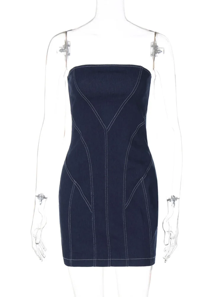 Beyprern Женское Облегающее Мини-платье С Открытыми Плечами Из Искусственной Кожи В