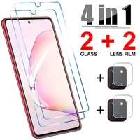 4in1 protective glass for samsung m51 m31 m21 m40 m30 m20 m10 m31s camera lens film for samsung a72 a52 a71 a51 a70 a50 a12 a30