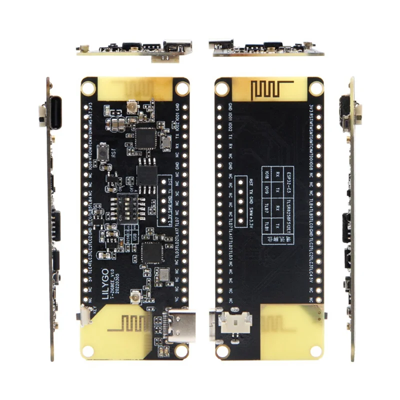 

T-Zigbee ESP32-C3 TLSR8258 Zigbee Ultra Low Power IOT Development Board WiFi Bluetooth Smart Control Module