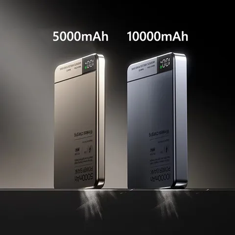 Магнитный внешний аккумулятор Power Bank 3 в 1, PD20W, беспроводное быстрое зарядное устройство, внешний аккумулятор для Magsafe Powerbank для iPhone 17 16 15 iWatch Airpods