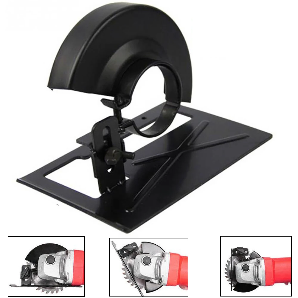 

Adjustable Thickened Steel Angle Grinder Balance Bracket Holder Cutting Machine Base DIY Woodwoking Tools