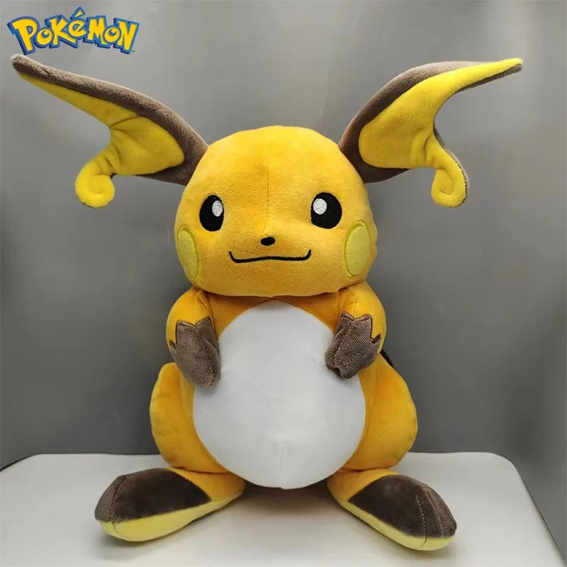 

Аниме Плюшевые игрушки Pokemon Raichu, 32 см, милая мягкая кукла, подарки для детей на день рождения