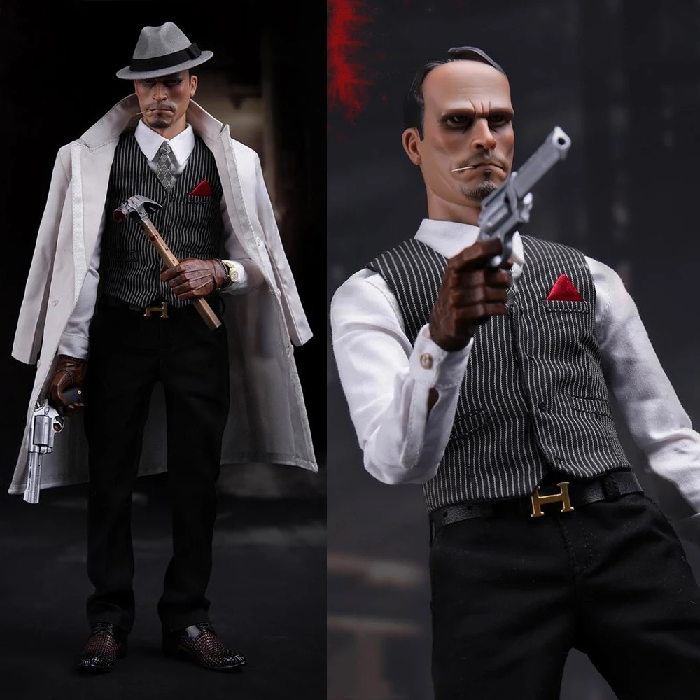 

Collectible DAMTOYS GK012 1/6 Scale Gangster Kingdom Billy Heart A Little Billy Figure 12 inches Full Set Action Body Doll Model