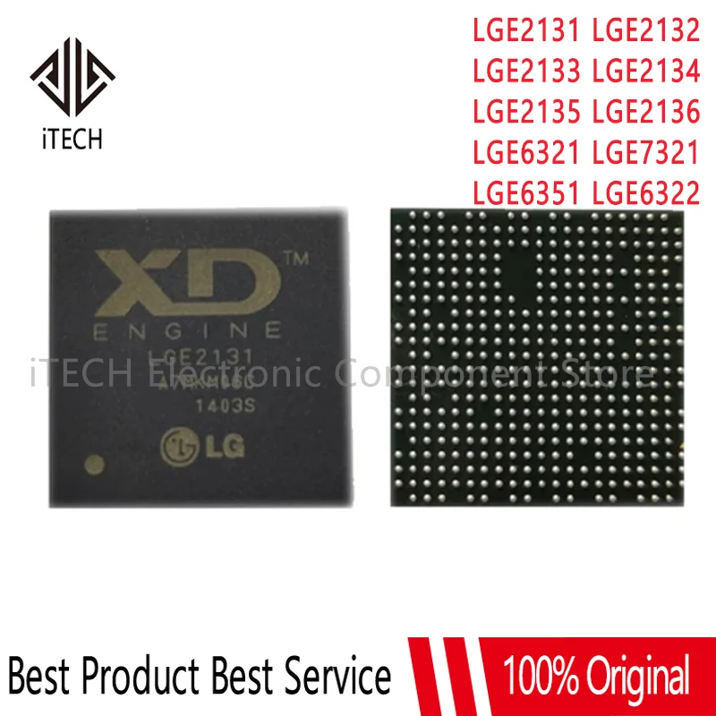 

1PCS 100% New LGE2131 LGE2132 LGE2133 LGE2134 LGE2135 LGE2136 LGE6321 LGE6322 LGE6351 LGE7321 BGA IC Chipset in stock