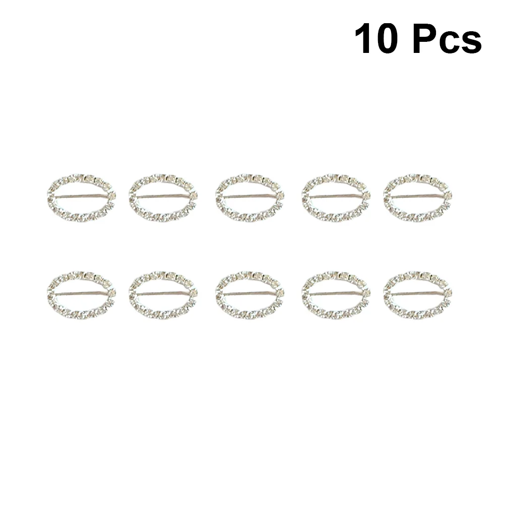 

Ribbon Sliders Buckle Buckles Scarf Heart Diamante Rhinestone Ring Jewelry Invitations Belt Fashion Buttons Oval Clamp Strap