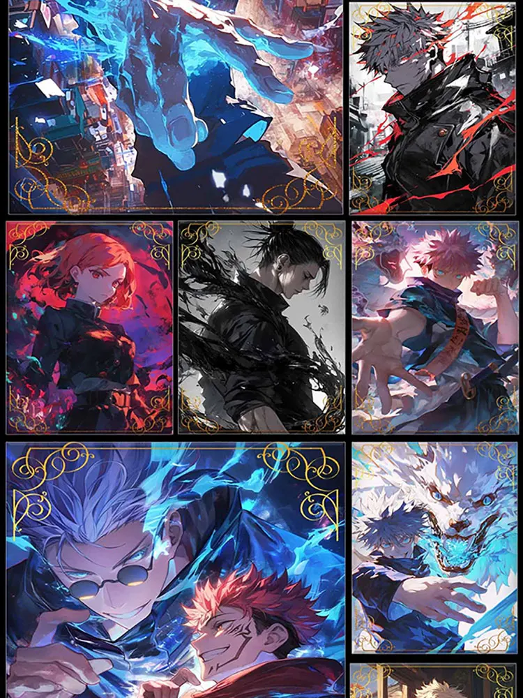 Новейшая коробка Jujutsu Kaisen B5 размер JJK Booster Box Gojo Satoru Nanami Sukuna хобби рождественский