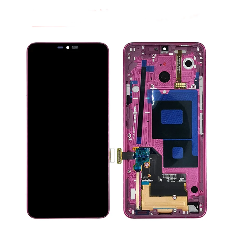 

Origianl for LG G7 ThinQ LCD Display Touch Screen Digitizer Full Assembly Compatible with LG G7 ThinQ G710 G710N LMG710EM 6.1