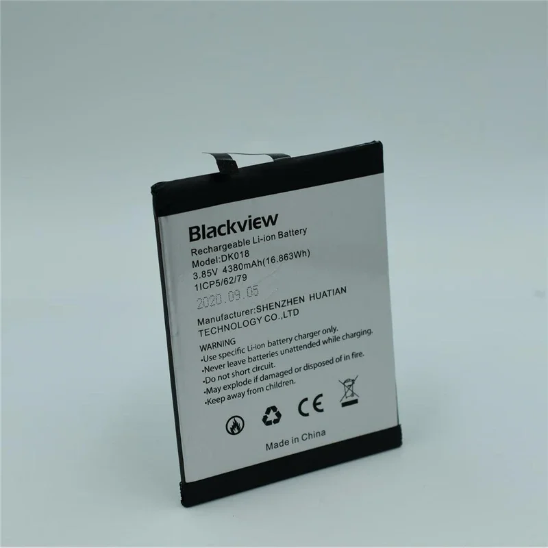 Фотоаккумулятор для Blackview BV6300 аккумулятор большой емкости 4380 мАч длительное