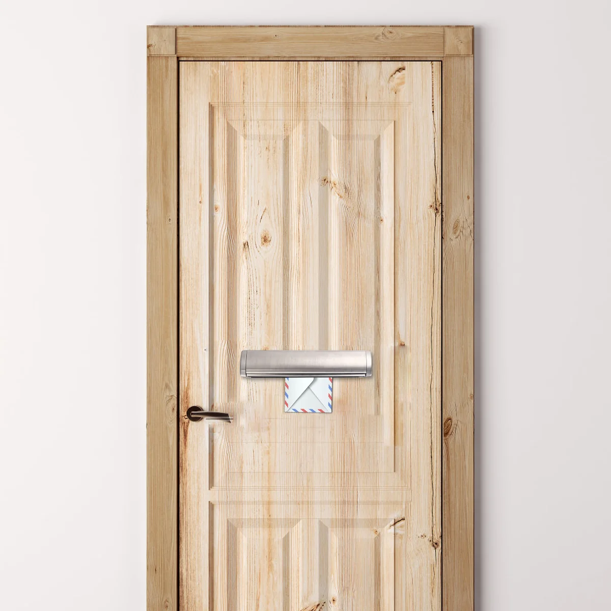 

1pc Walls Mail Slots Door Letter Slot Door Post Box Letter Mailbox Metal Mail Slot Stainless Steel Mail Slots