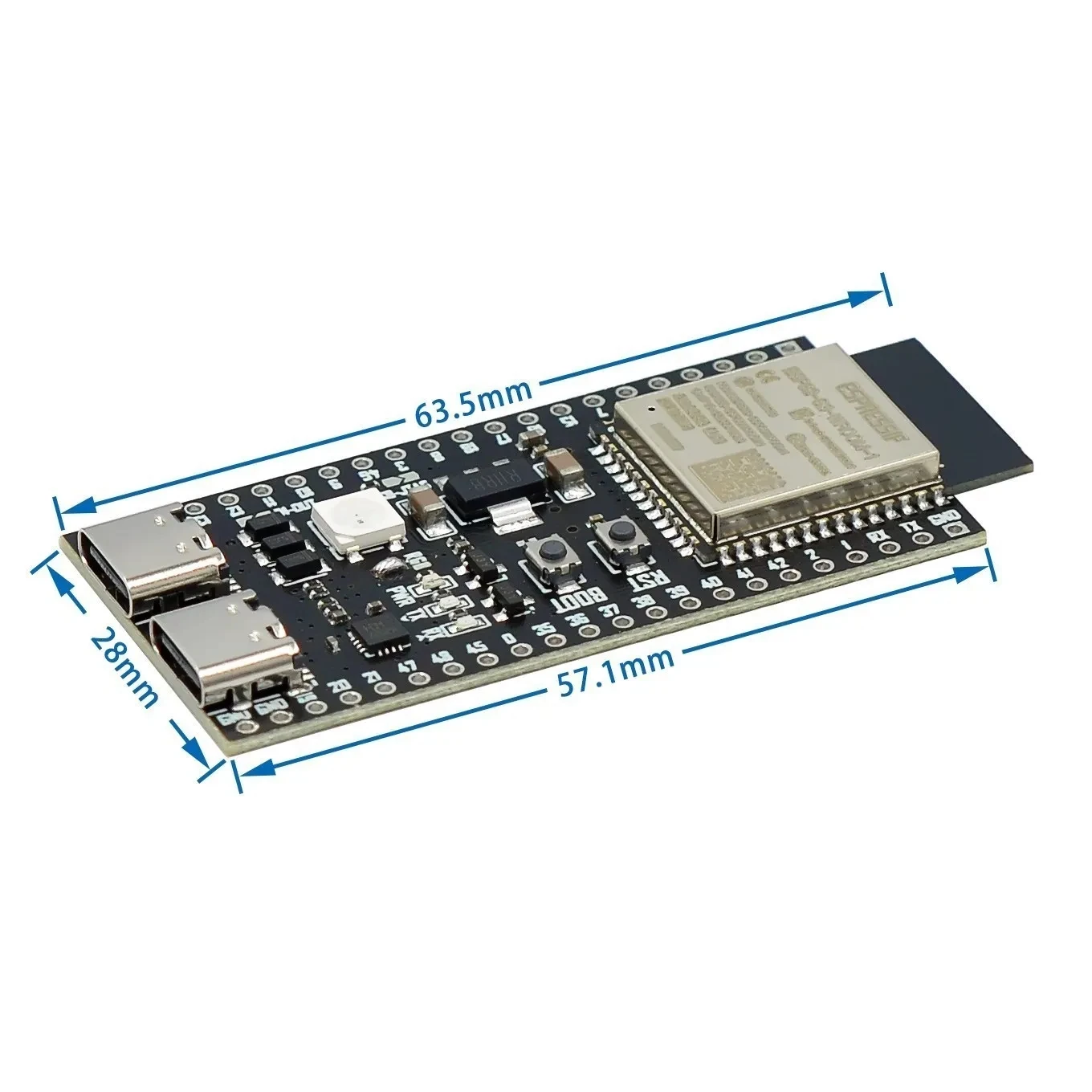 ESP32 / ESP32-C3 ESP32-S3 Dual Type-C макетная плата CORE ESP32-C3-DevKitM-1 ESP32-C3-MINI-1 C N16R8