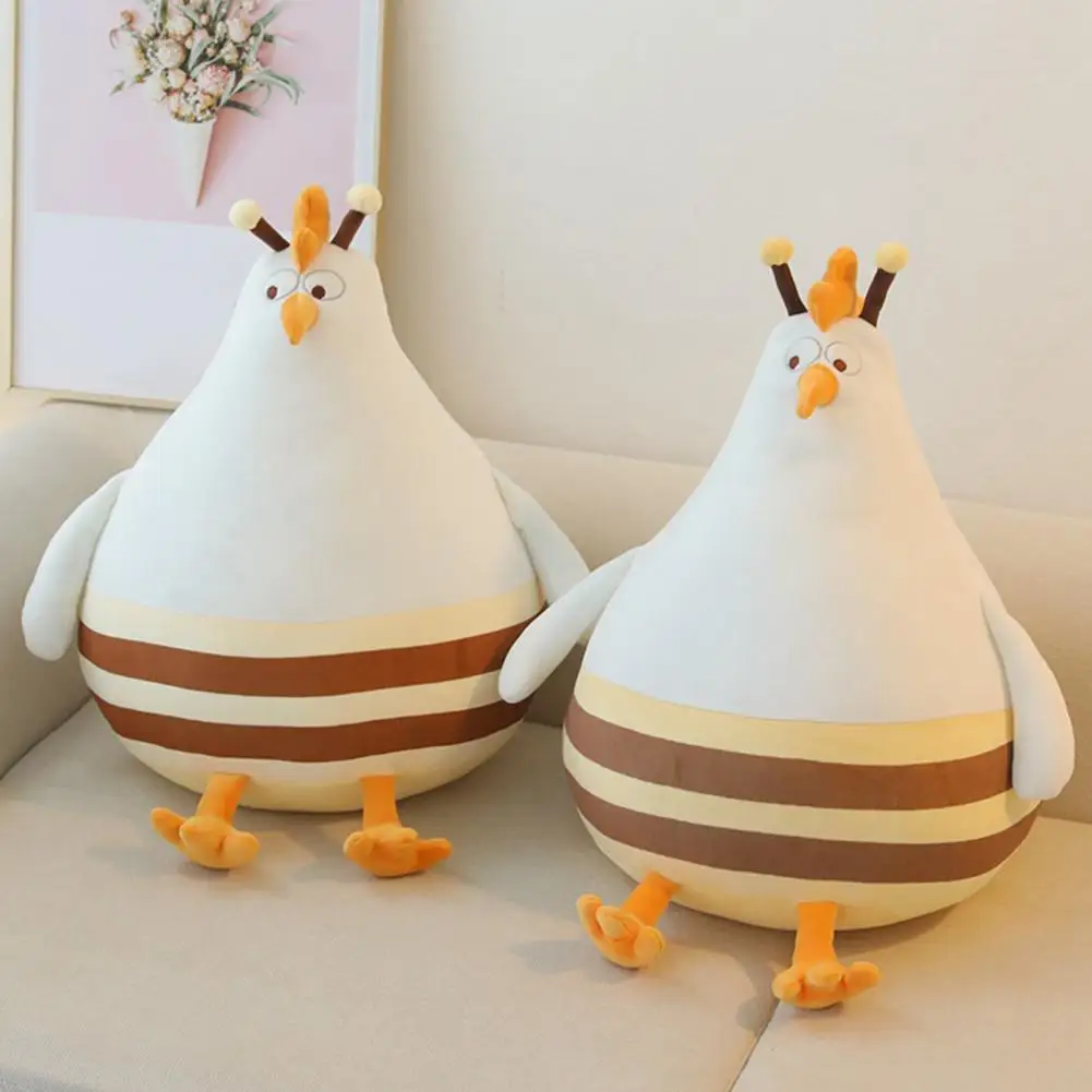

Chicken Stuffed Doll Exquisite Chubby PP Cotton Cute Stuffed Chick Animal Toy Pillow Living Room Supplies