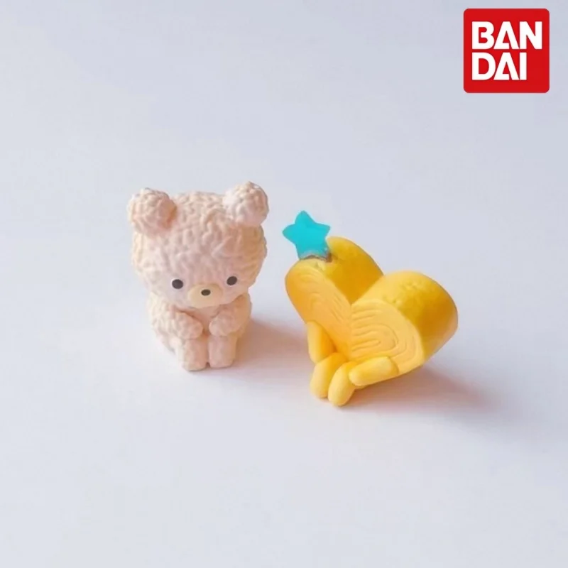 Фото Коллекционные мини-фигурки Bandai Gashapon Machiboke Bento, выпуск 4: Рисовые шарики, мясные котлеты, соевые бутылочки, бенто-бокс, декор для рабочего стола №4