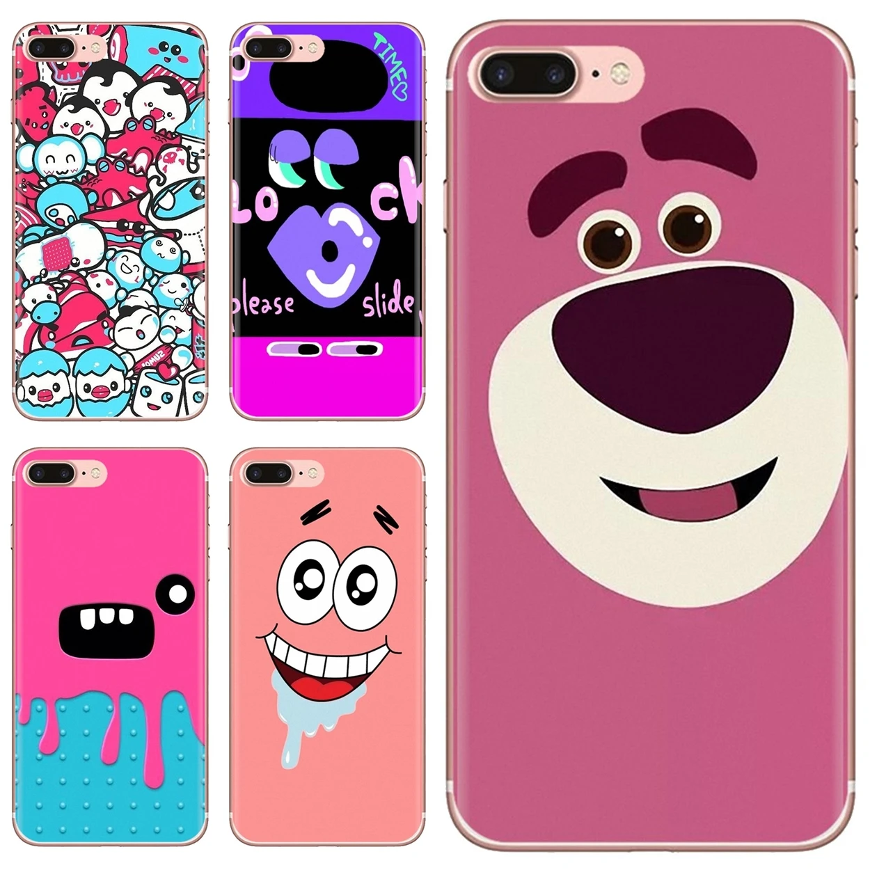 

Soft Transparent Shell Covers For iPhone 10 11 12 13 Mini Pro 4S 5S SE 5C 6 6S 7 8 X XR XS Plus Max 2020 Fashionable Hello Kitty