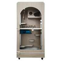 yj totoro cabinet cage villa oversized castle ice mat cooling with air conditioning solid wood luxury house