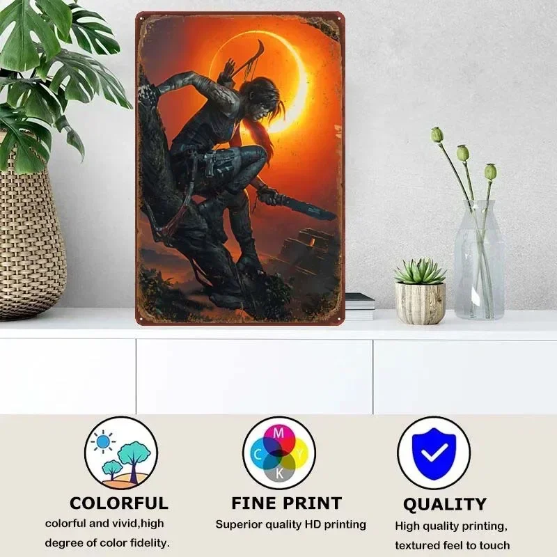 Декор для дома гробница Лара Крофт обычное украшение художественное оформление