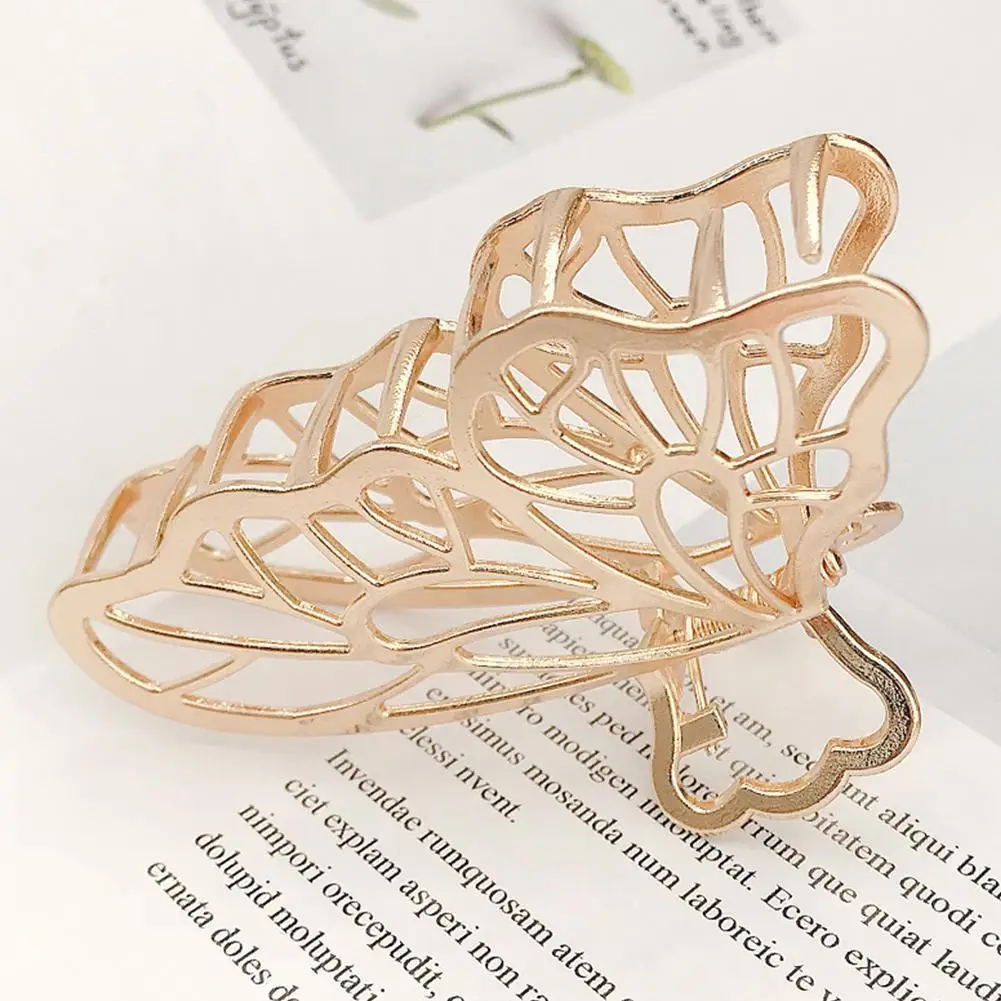 

Женская заколка для волос с бусинами-бабочками, винтажная Металлическая Заколка-краб серебристого цвета, аксессуары для волос