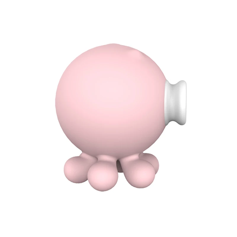 Милый осьминог в форме груди клитор массажный вибратор присоска для сосков