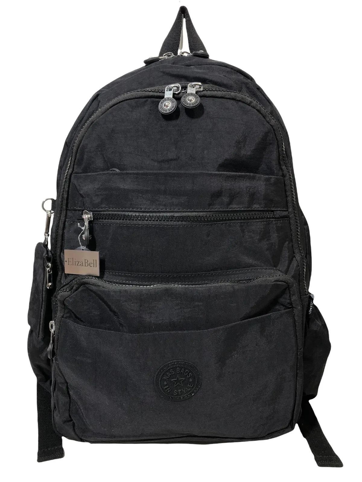 

Black Women 'S Backpack Large Fabric Size 47 Cm37Cm