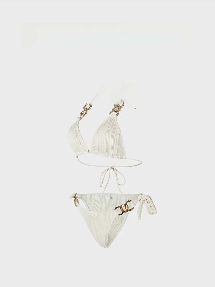 Французский Arielle De Pinto новая волна тканевый ремешок с кольцом сексуальный модный