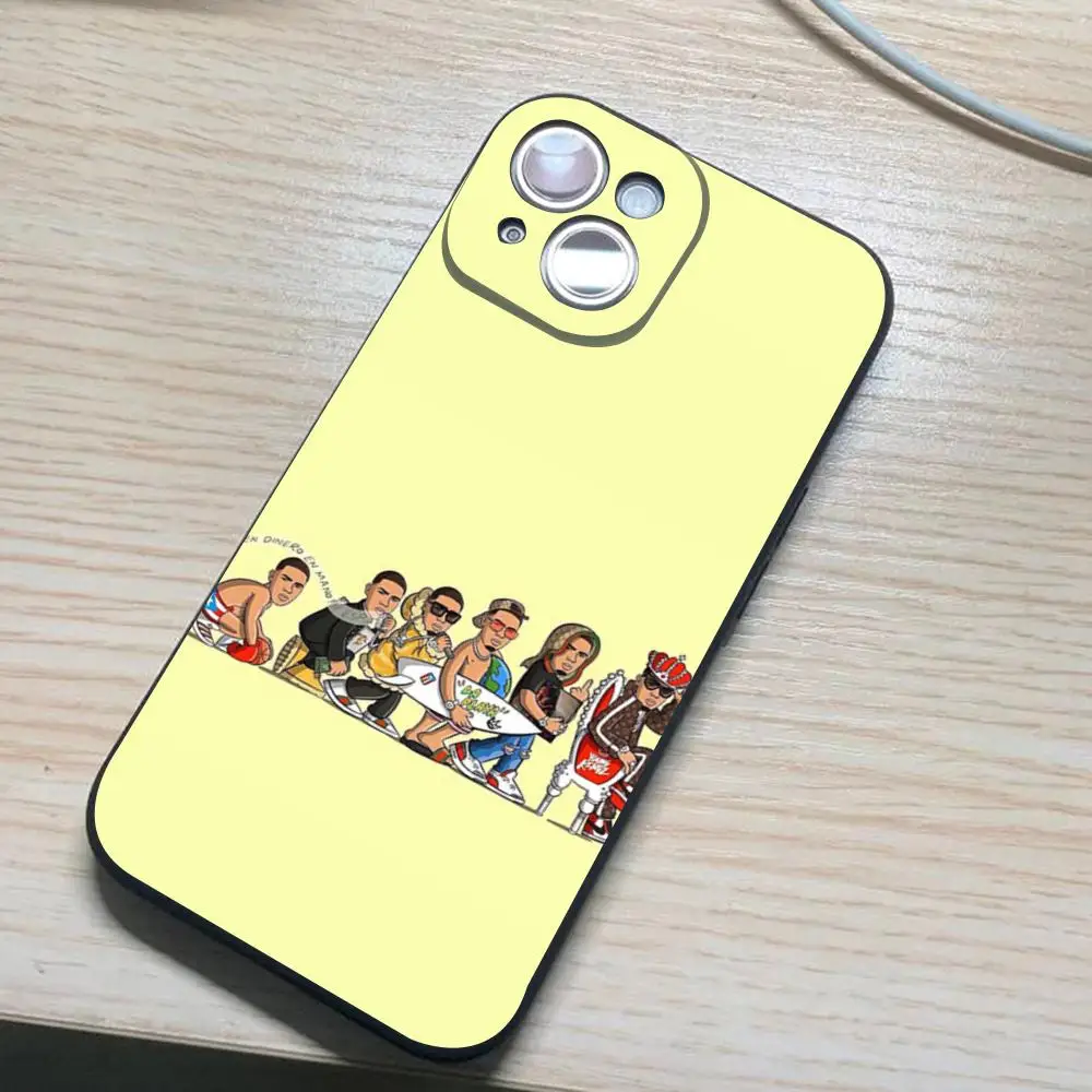 Фото Чехол для телефона Rapper Myke Towers для iPhone 17 Pro Max 16 15 14 Pro Max 13 11 X Xs Xr 8 7 Plus, силиконовый чехол №2