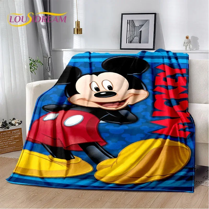 Мягкое одеяло с Микки и Минни Маус