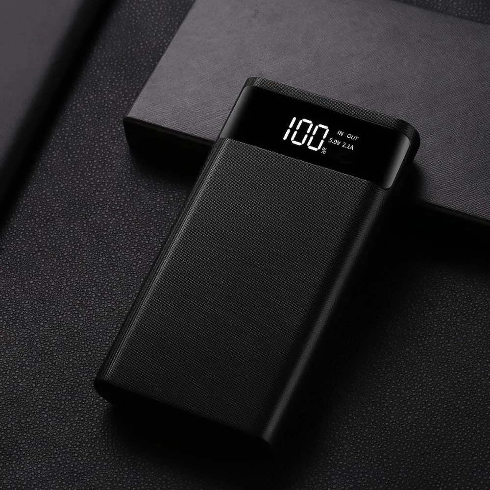 Пауэрбанк Brucebing с двумя USB-портами типа C 20000 мАч 5 В 6*18650 | Мобильные телефоны и