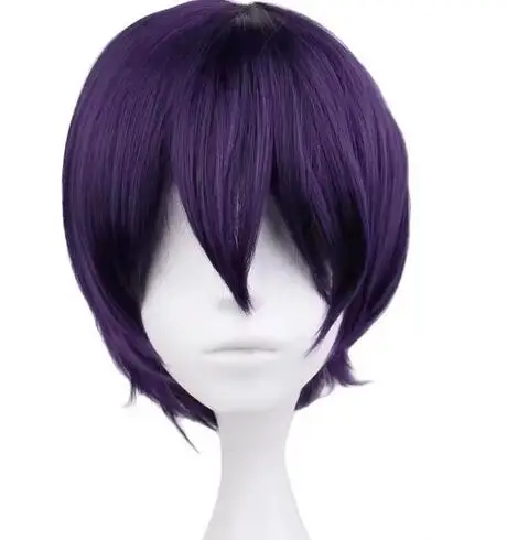 Парик для косплея из коротких синтетических волос в стиле аниме Takasugi Shinsuke Noragami Yato