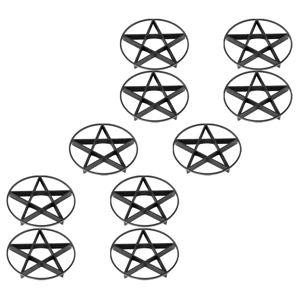 10 шт. кронштейн для цветочного горшка подставки цветов уличных растений коврик