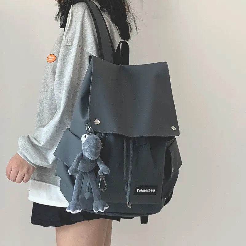 

Qyahlybz dropshipping boys college students large capacity backpack female leisure girls travel backpack male shoulder bags