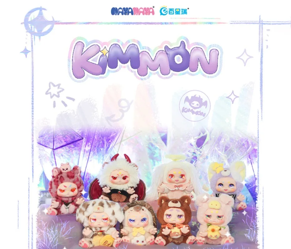 Фото Официальная модель Baixingrui: Яркие фигурки FantasyCraft KIMMON Toys, модные декоративные фигурки Kimmon&Mimon, популярная коллекция, подарки №3