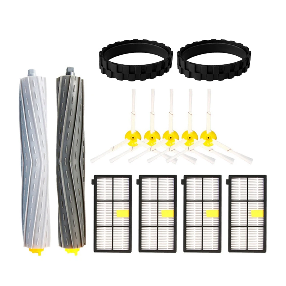 

Запчасти для iRobot Roomba 800 серии 870/871/880/980/990 пылесоса, Фильтры HEPA, колесные шины