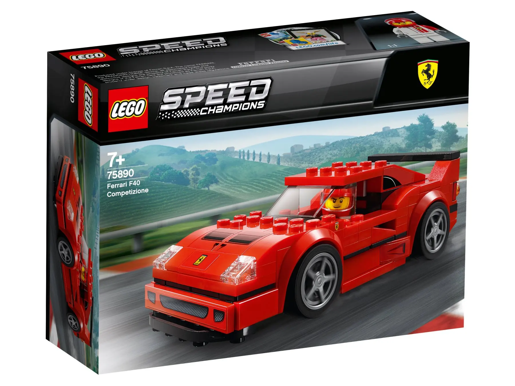 Конструктор Lego Speed Champions Автомобиль Ferrari F40 Competizione (Lego 75890) | Игрушки и хобби