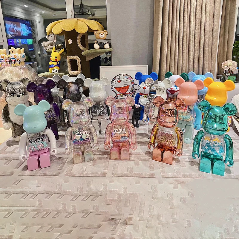 

ABS Bearbrick 400% Figures 28cm High Quality Model Be@rbrick Collectibles Toys Home Decoration Internet Celebrity Style