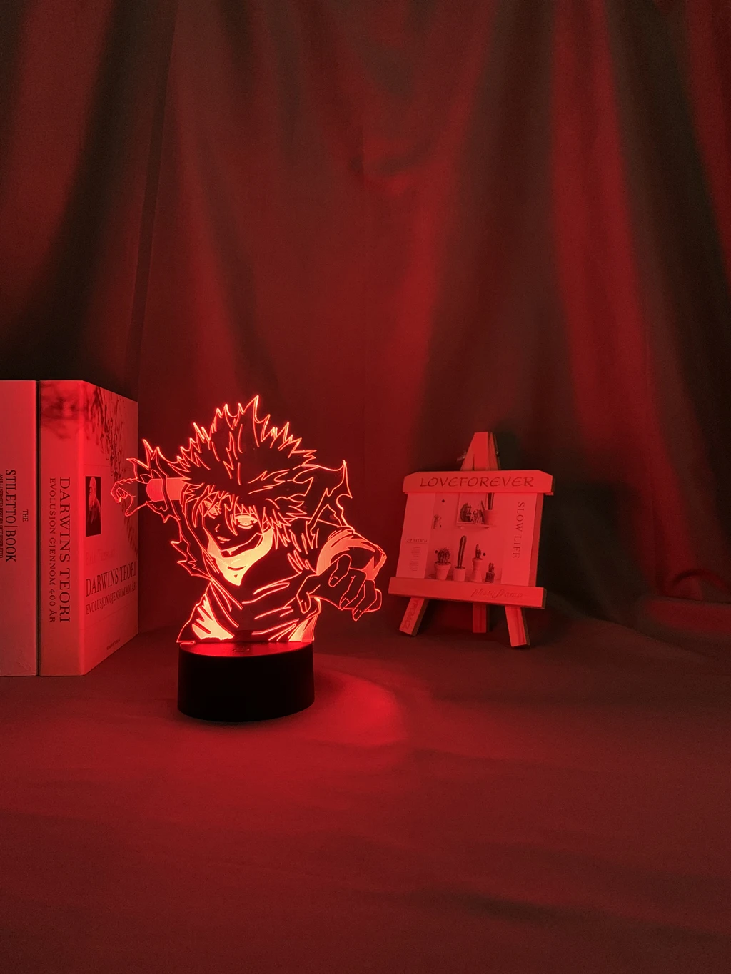 3d светодиодный светильник Hunter X Killua для спальни ночсветильник украшения подарок