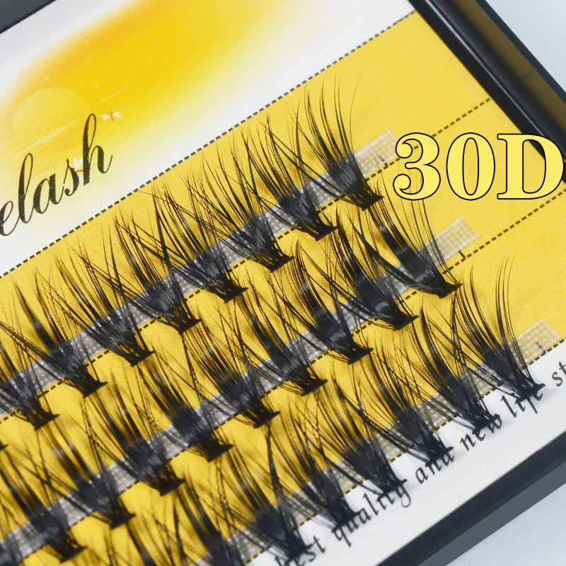 Натуральные 3D норковые накладные ресницы