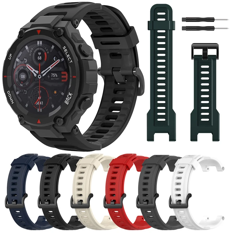 Сменный ремешок YAYUU для Huami Amazfit T Rex силиконовый часов T-Rex/T-Rex Pro |