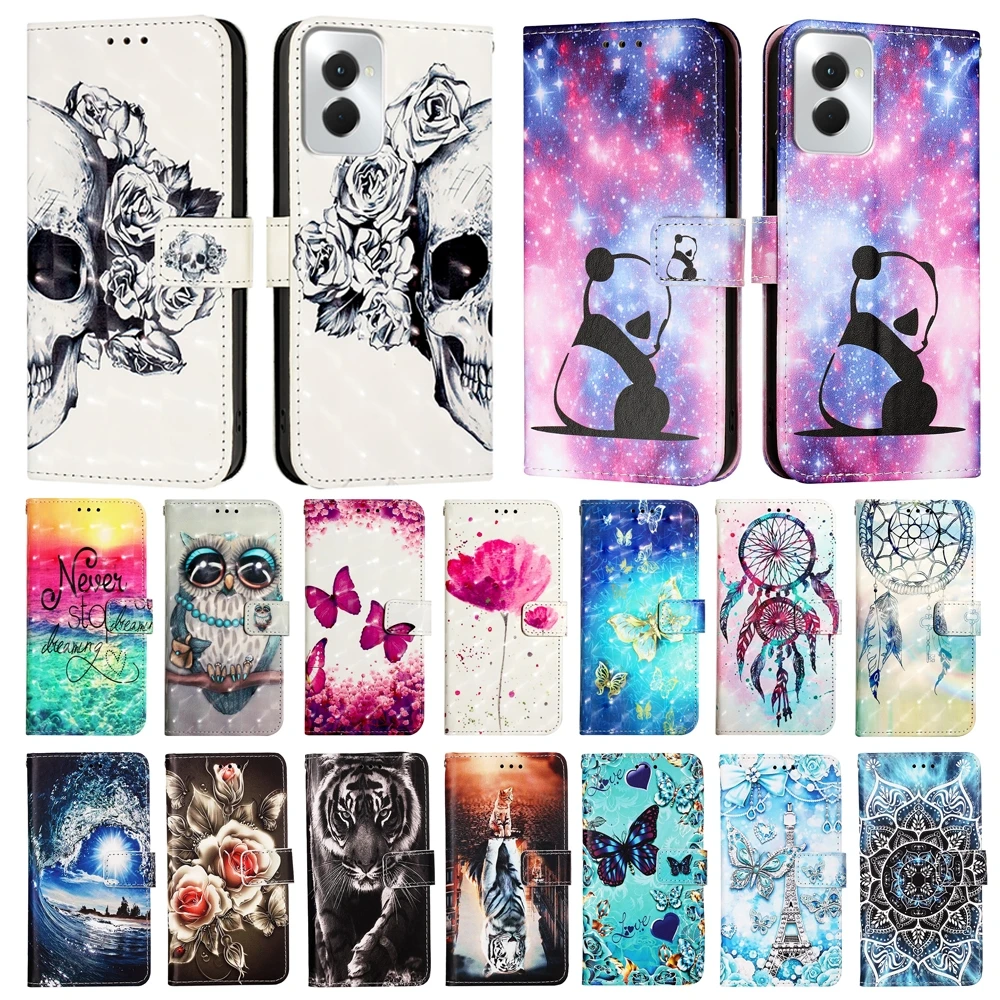 Прекрасный чехол-кошелек для Samsung Galaxy S24 FE A13 Lte A14 A15 A23 A24 A25 M14 M15 M54 M34 M62 F15 F34 F54 Xcover7