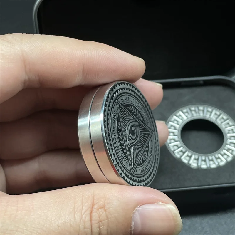 EDC игрушки-антистресс глаз Провиденса магнитные тактические монеты тревога