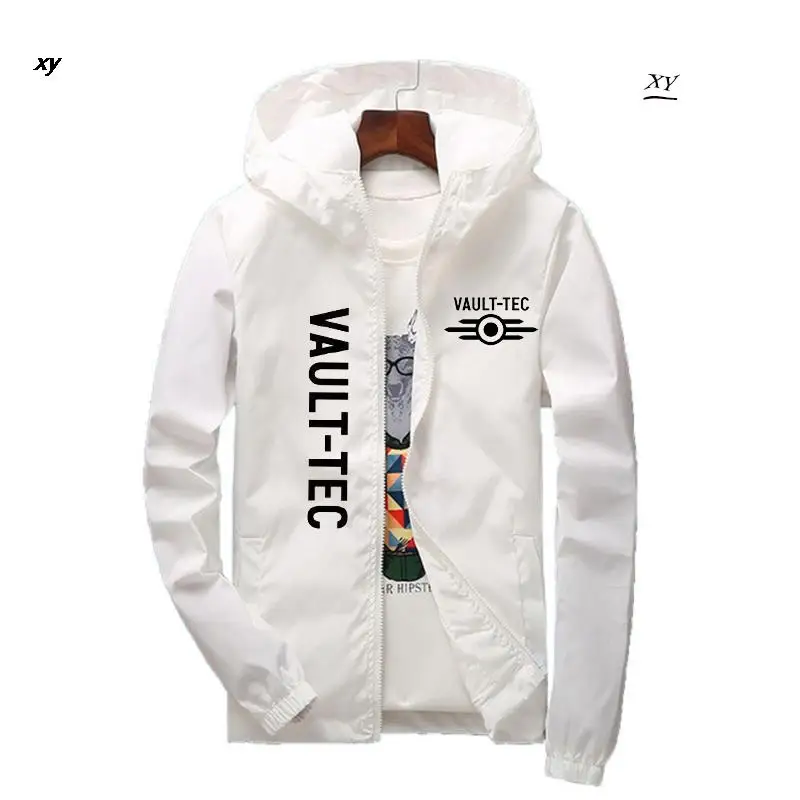 2022Men's Jacket Fashion Spring Autum Casual Streetwear Hoodie Jacket Men Waterproof Clothes Mens Windbreaker Coat Male Outwear