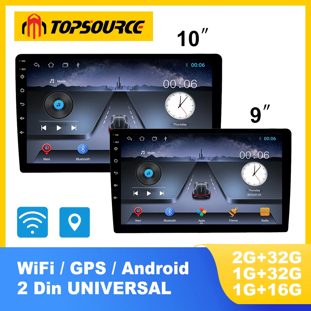 

Автомагнитола на Android 11, мультимедийная стерео-система с Gps, Wi-Fi, для Volkswagen, Nissan, Toyota, Kia