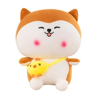 3850cm kawaii fat shiba inu corgi dog plush toys soft kawaii dog cartoon animal pillow dolls gift for kids baby children