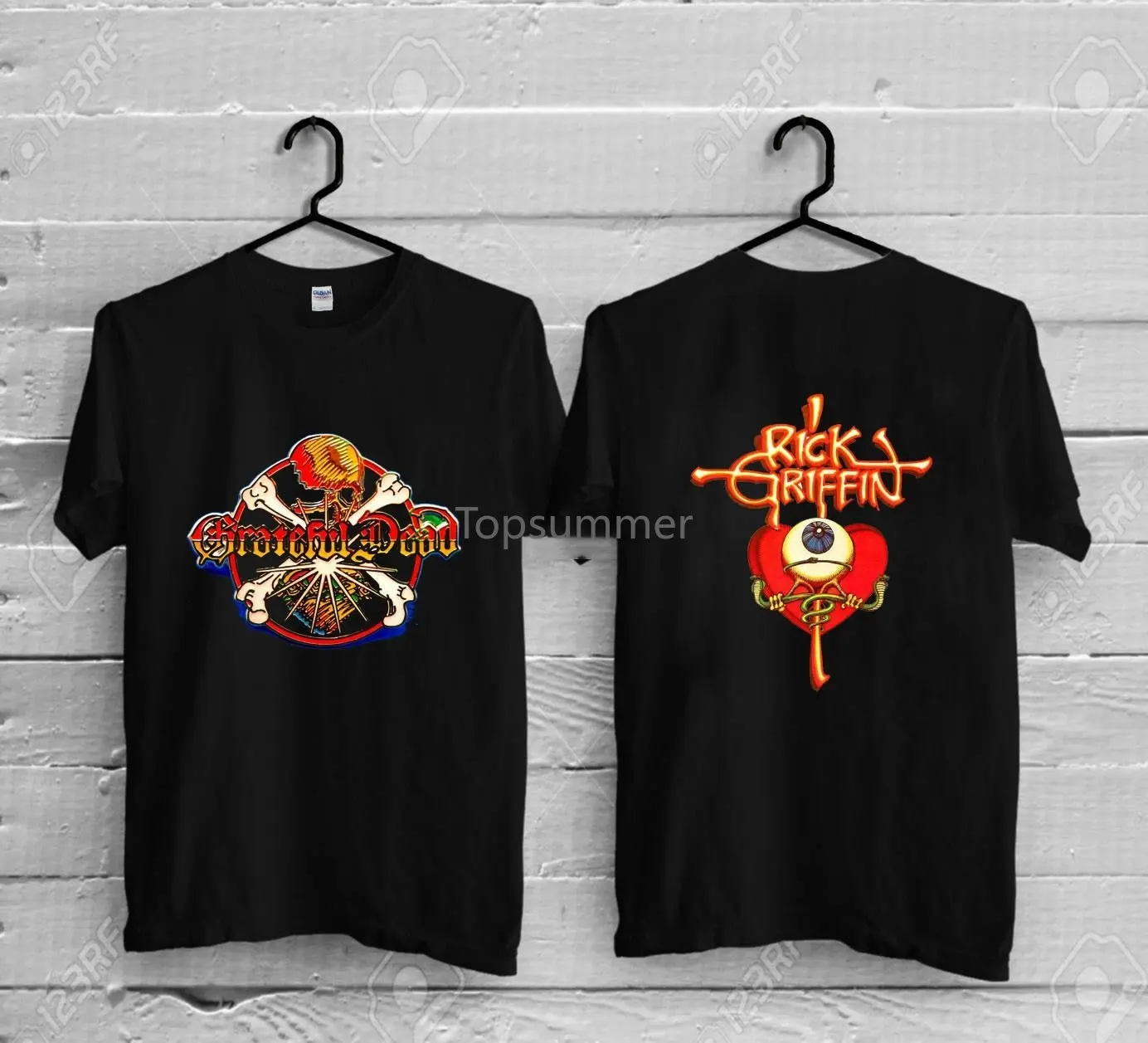 

Grateful Dead I Rick Griffin Vintage T-Shirt Reprint New Size S-4Xl