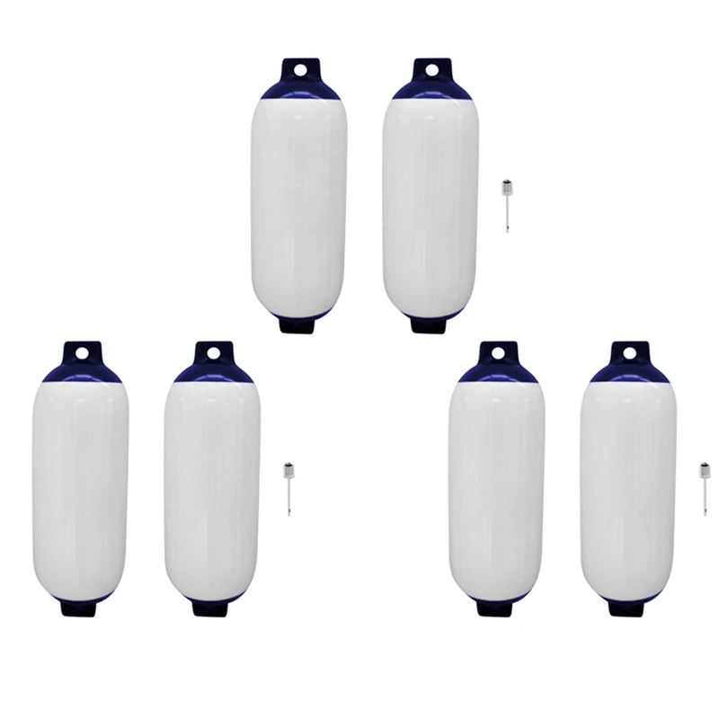 6 шт. надувные крылья для лодки ПВХ якорь буй яхты защита от УФ-лучей ребристый