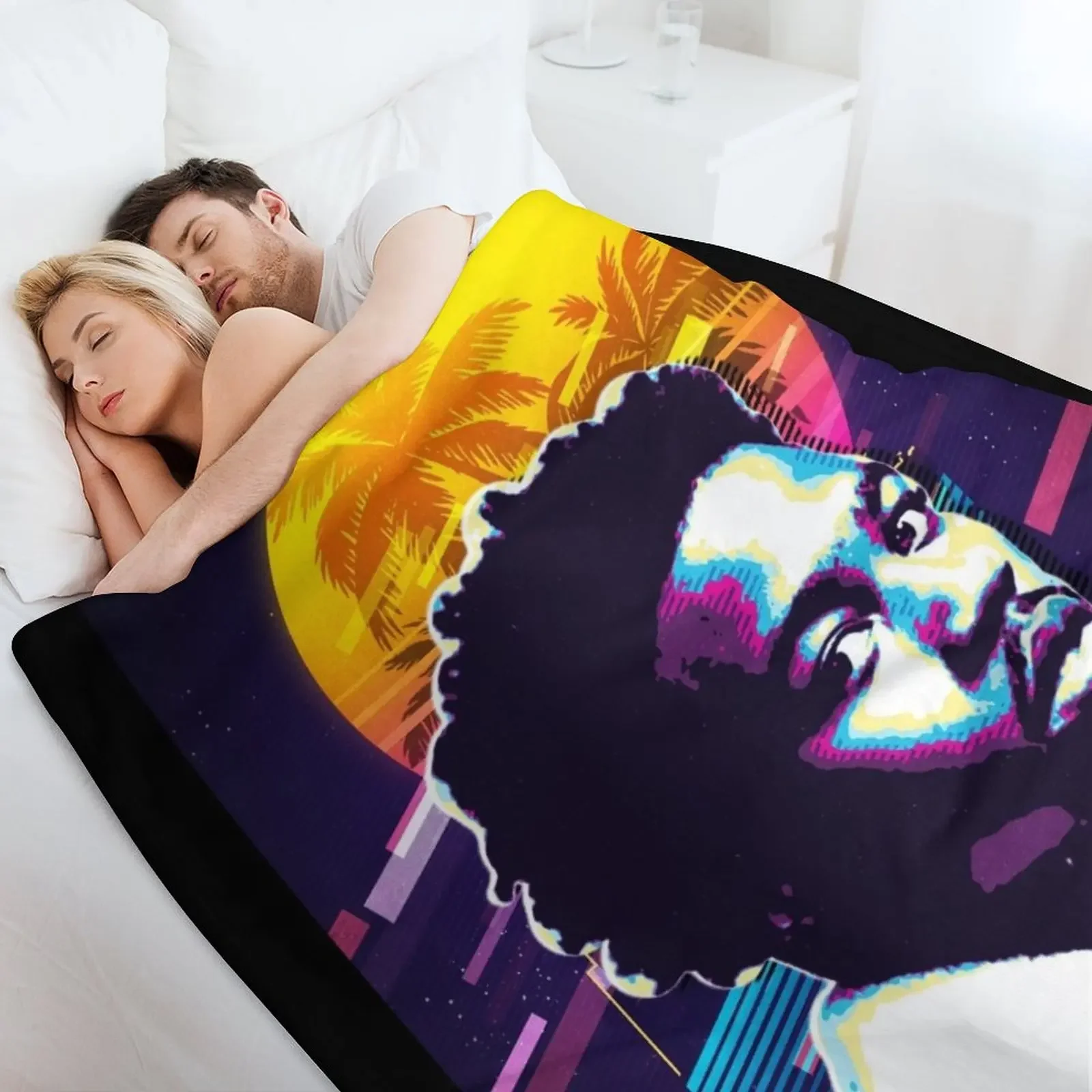 Одеяло Roddy Ricch очень большое декоративное одеяло для дивана Рождественское