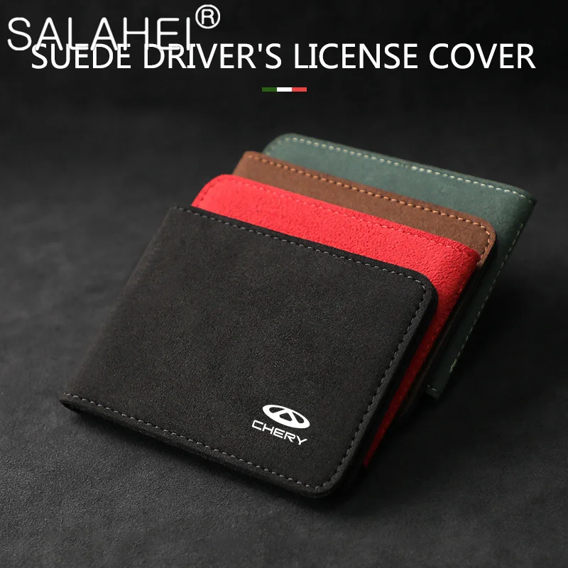 

Universal Ultra Thin Car Driver License Cover For Chery TIGGO 2 3 4 5 7 PRO 8 PLUS ARRIZO 5 Auto Driving Documents Holder Case