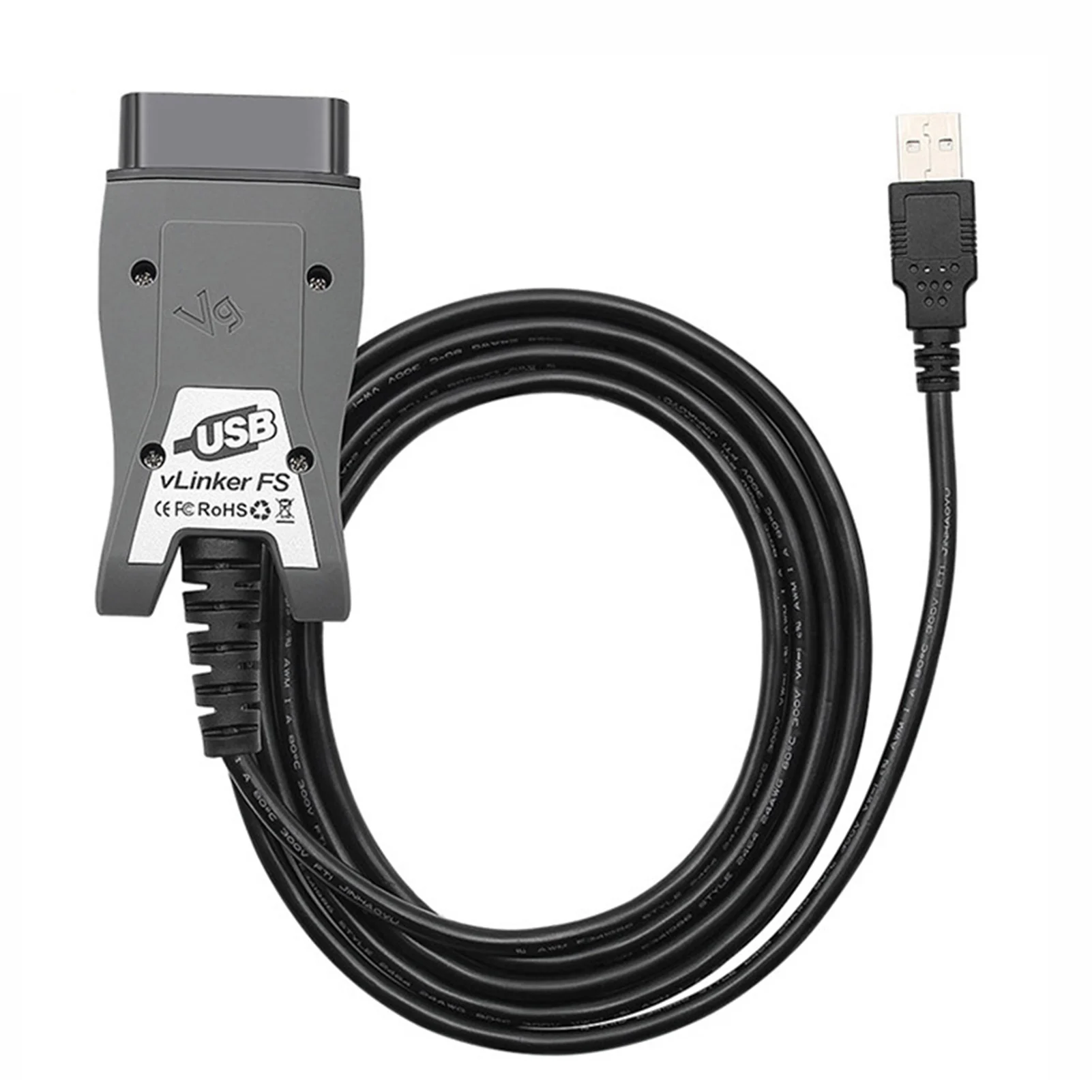 

Vlinker FS OBD Adapter Vgate Vlinker FS Interface Scan Tool Diagnostic Coding Tool For Lincoln Series Vehicles Support For 24V