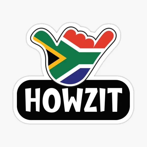 Южноафриканская ZA Antelope флаг со слонами наклейка на карту виниловые аксессуары